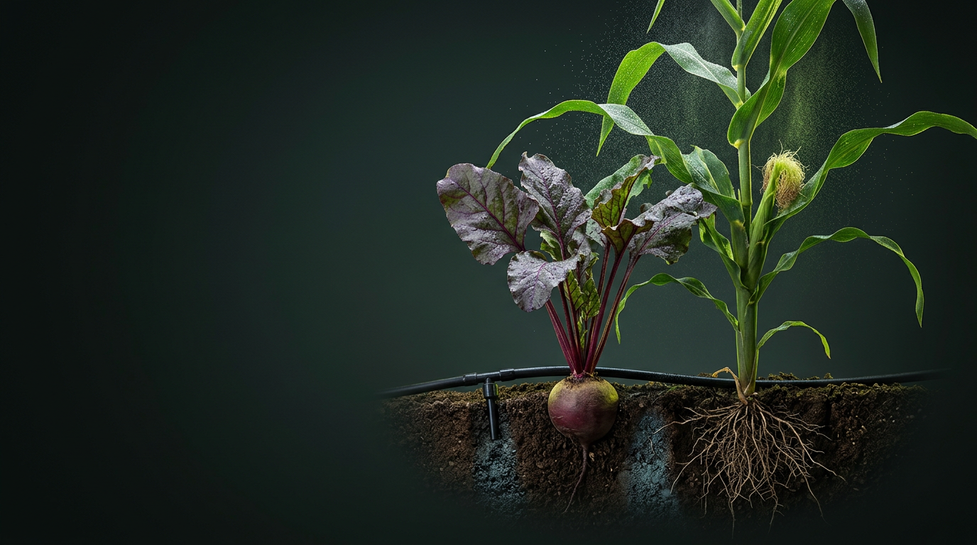 Nutrição agrícola de precisão: como integrar fertirrigação e aplicações foliares
