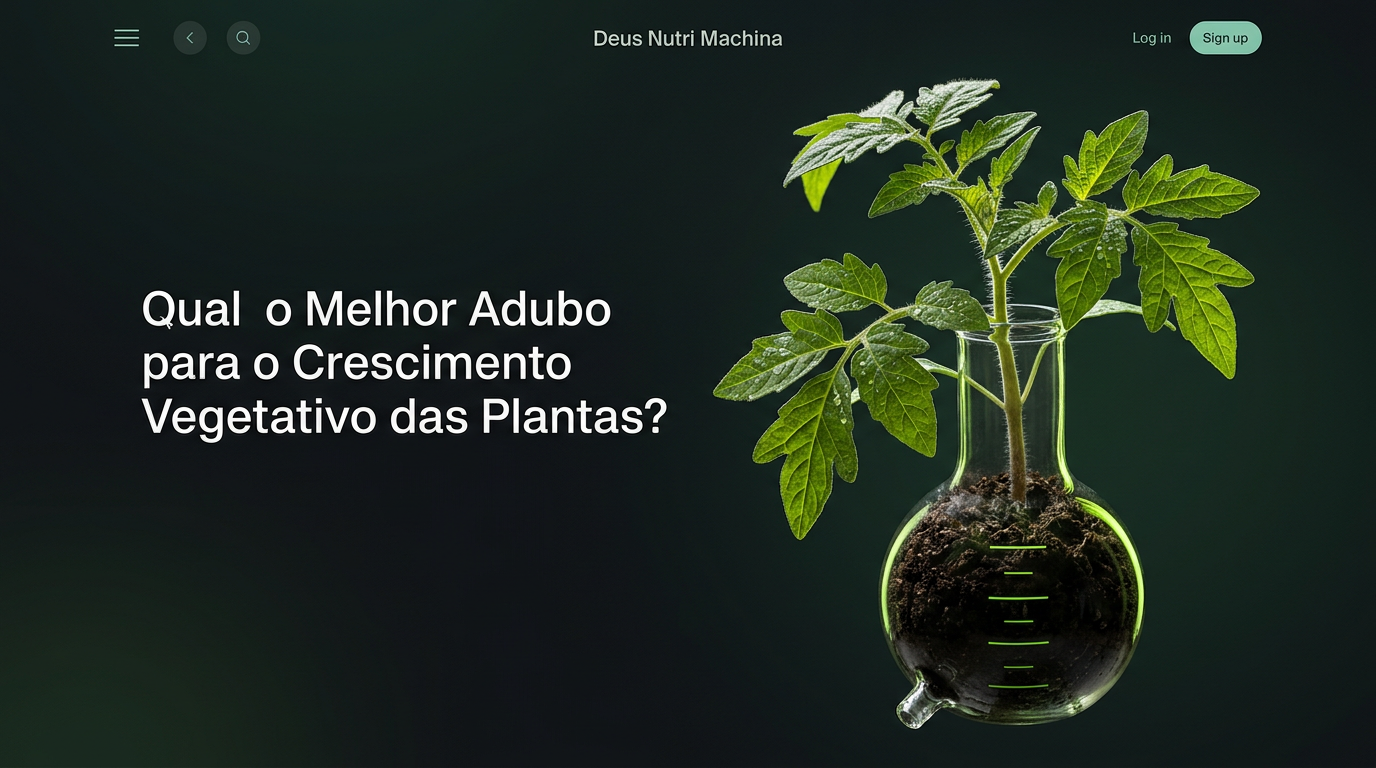 Qual o Melhor Adubo para o Crescimento Vegetativo das Plantas?